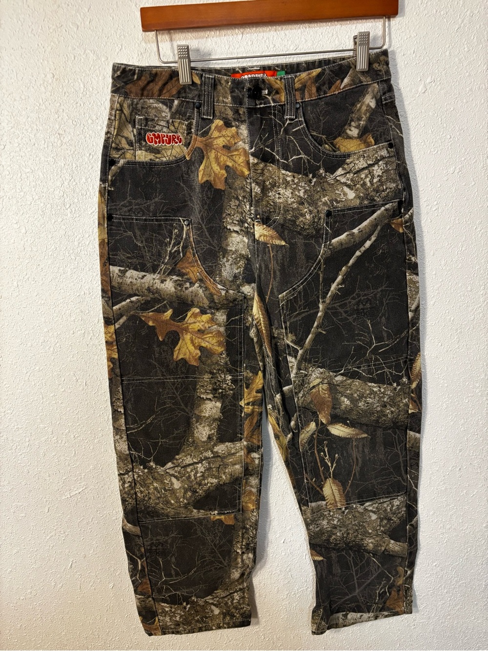 Empyre Boys' Camouflage Jeans in Black and Brown